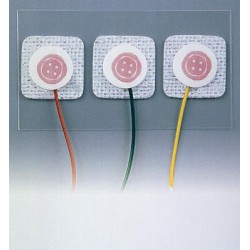 Electrodes 3M Red Dot précâblées DIN 1,6 mm