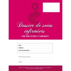 Cahier de soins cutanés et pansements