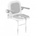 Fauteuil de douche pliant rembourré