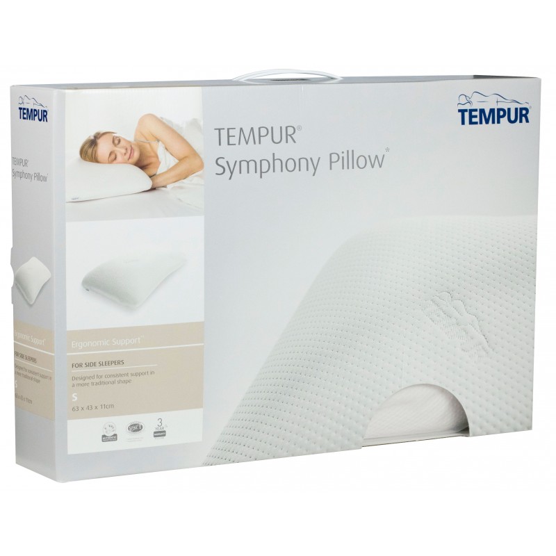 Oreiller Symphony Pillow Tempur, oreiller ergonomique double face