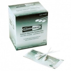 Bâtonnet glycériné LEMON SWAB x 75