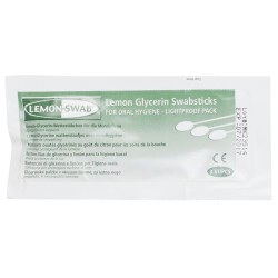 Bâtonnet glycériné LEMON SWAB x 75 Bâtonnet glycériné LEMON SWAB x 75