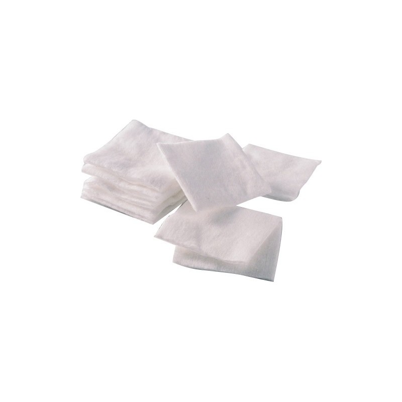 Carré de coton cotopads 5x5 cm, sachet de 500 cotons