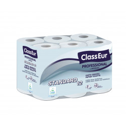 Papier hygiénique Ecolabel extra 2 plis blancs x 96 Rlx