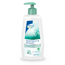 Shampoing & gel douche TENA  SHAMPOO & SHOWER