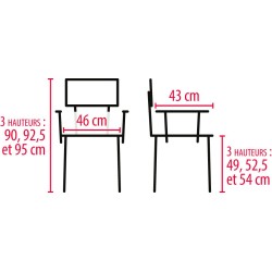 Chaise de douche LINEA Chaise de douche LINEA