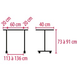 Table pont de lit Easy Bridge Table pont de lit Easy Bridge