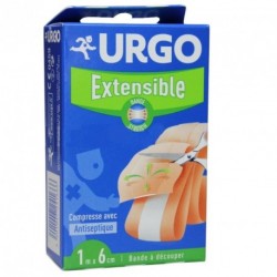 Pansements à découper multi-extensibles URGO 6 cm x 1 M