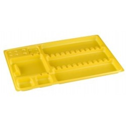Plateaux jetables couleur x 400