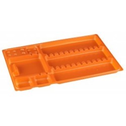Plateaux jetables couleur x 400