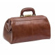 Mallette Médecin cuir CLASSYS, Marron