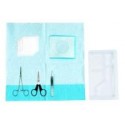 Set complet pose de sutures 1 pince, 1 porte aiguille, ciseaux… x 1