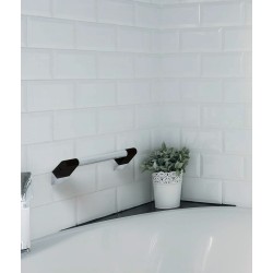 Barre d’appui ONYX finition DUO BLACK Barre d’appui ONYX finition DUO BLACK