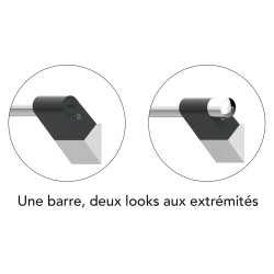 Barre d’appui ONYX finition DUO BLACK Barre d’appui ONYX finition DUO BLACK