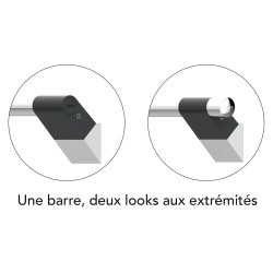 Barre d’appui ONYX finition DUO BLACK Barre d’appui ONYX finition DUO BLACK