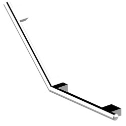 Barre d’appui ONYX finition CHROME Barre d’appui ONYX finition CHROME