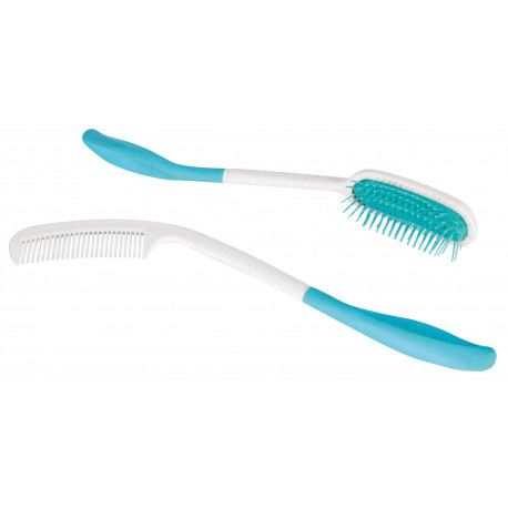 Ensemble brosse à cheveux + peigne