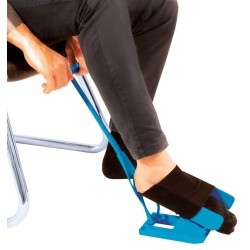 Enfile chaussette avec chausse pied Enfile chaussette avec chausse pied