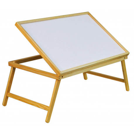 PLATEAU DE LIT EN BOIS PLIABLE ET INCLINABLE