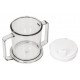 TASSE PLASTIQUE TRANSPARENT 2 ANSES