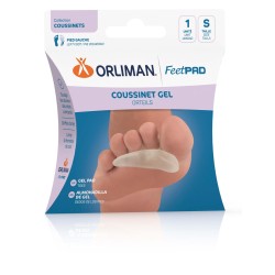 COUSSINET GEL ORTEIL ORLIMAN FEETPAD COUSSINET GEL ORTEIL ORLIMAN FEETPAD