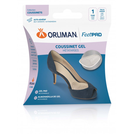 COUSSINET GEL METATARSE ORLIMAN FEETPAD