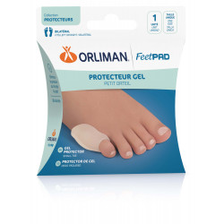 PROTECTEUR GEL PETIT ORTEIL ORLIMAN FEETPAD