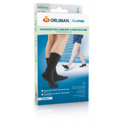 CHAUSSETTES CONFORT ET PROTECTION DAILY ORLIMAN FEETPAD