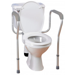 Lunette de WC extra large Big John - Rehausseur et cadre de wc