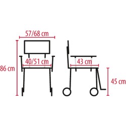 Fauteuil de transfert STAN Fauteuil de transfert STAN