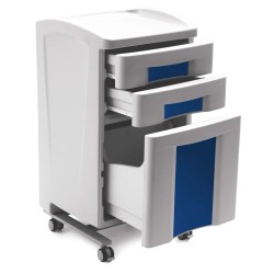 Meuble assistant compact 2 tiroirs