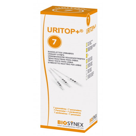 Bandelette Urinaire URITOP (50) Dépistage glucose bilirubine sang ph