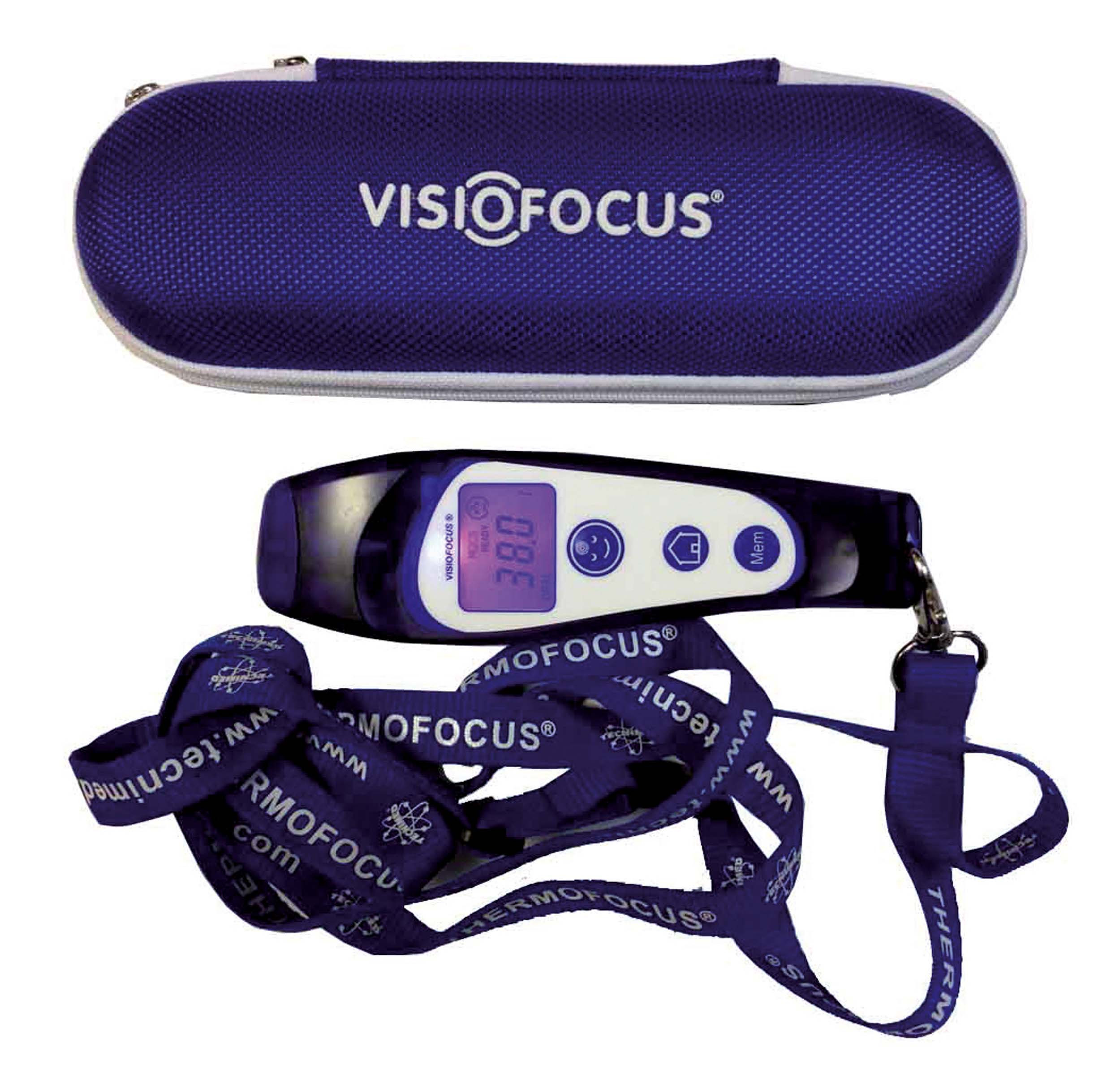 Thermomètre frontal infrarouge sans contact Visiofocus Pro