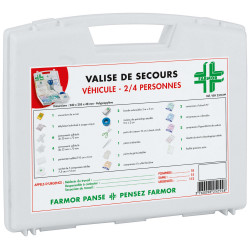 Valise de secours véhicule 2 à 4 personnes