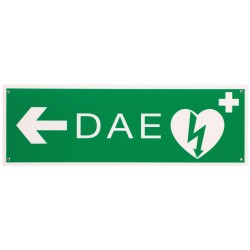 Panneaux de signalisation pour défibrillateur