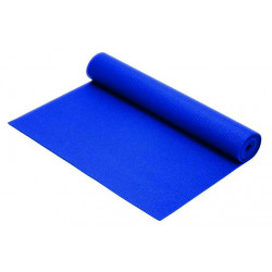 Tapis de yoga bleu