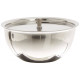 Cupule sans bec, inox, fond plat