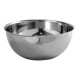 Cupule sans bec, inox, fond plat