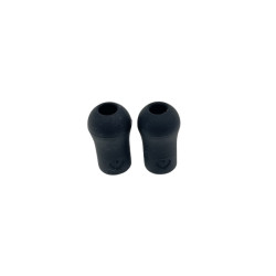 Embouts auriculaires Spengler noirs pour Laubry Clinic (la paire)