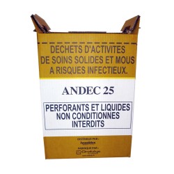 Caisse en carton avec sac intérieur Caisse en carton avec sac intérieur