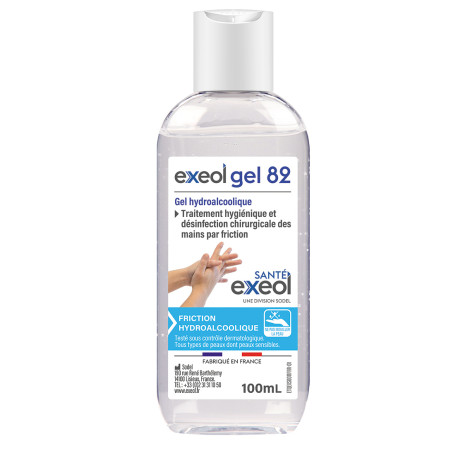 Exeol gel 82 Gel hydroalcoolique