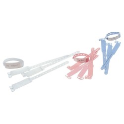 Bracelet d'identification -enfant- x 100 rose