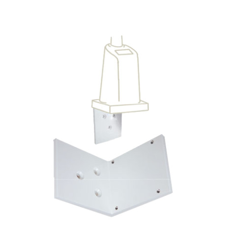 Equerre murale pour lampes LID