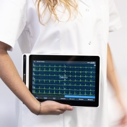 Cardiomate EVI 10'' Tablette ECG - Spengler (avec base imprimante) Cardiomate EVI 10'' Tablette ECG - Spengler (avec base imprimante)